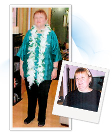 Maria before and after