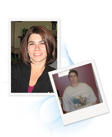Christine before and after