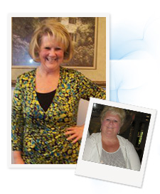 Denise before and after