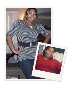 Kerbi B. before and after