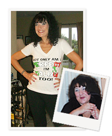 Laura before and after