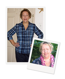 Marie before and after