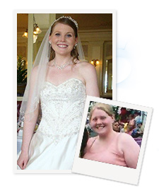 Rebecca before and after