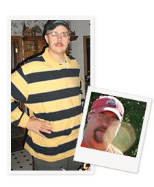 Stephen before and after