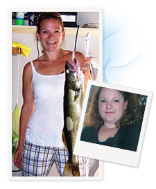 Tammy before and after