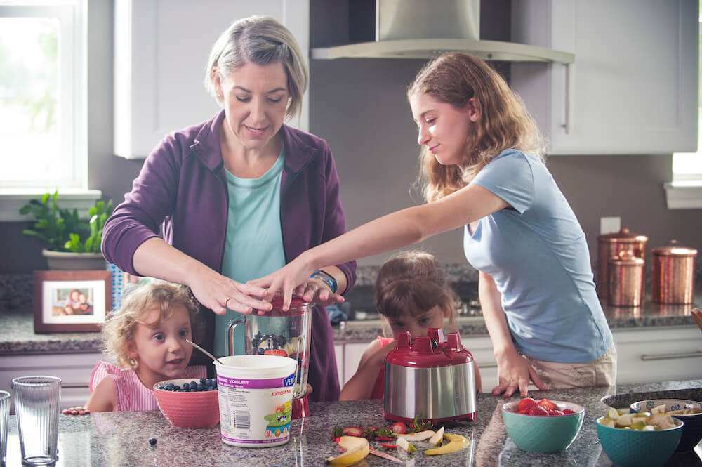 Barix Patient Caryn making Bariatric-friendly meals