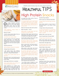 High Protein Snacks