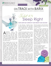 Habit # 3 Sleep Right