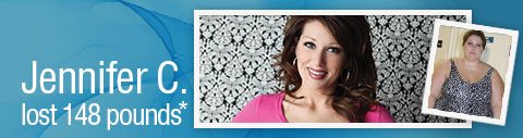 Jennifer C. lost 148 pounds
