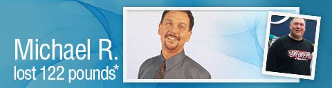 Michael R. lost 122 pounds